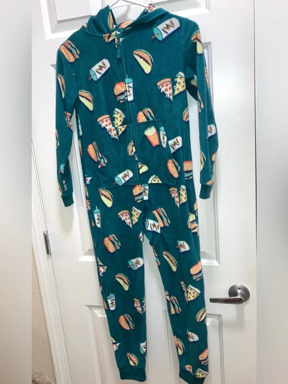 Cat & Jack Boys' Long Sleeve Union Suit Green Size Medium (8)  NWOT